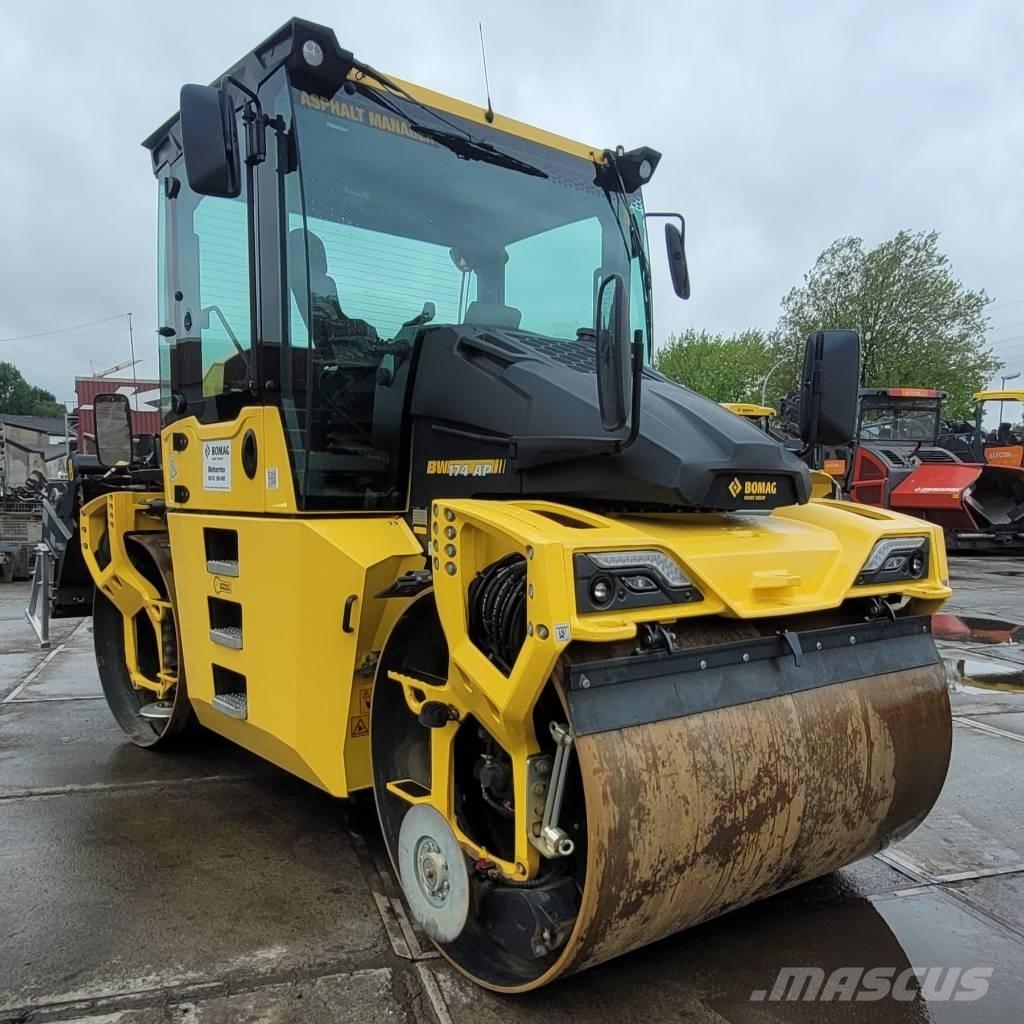Bomag BW 174 AP-5 AM Двойни барабанни ролки
