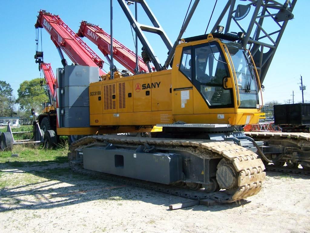 Sany SCC 8100 Верижни кранове
