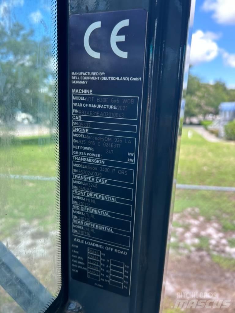 Bell B30E Дъмпери/моторни превозни средства