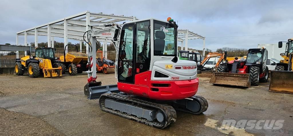 Takeuchi TB 260 Мини екскаватори < 7 т