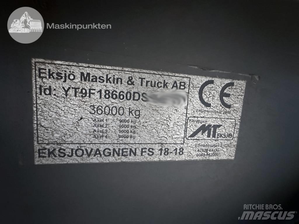  Eksjövagnen FS 18-18 Ремаркета за дървени стърготини
