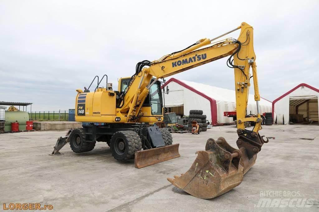Komatsu PW 148-10 Колесни екскаватори