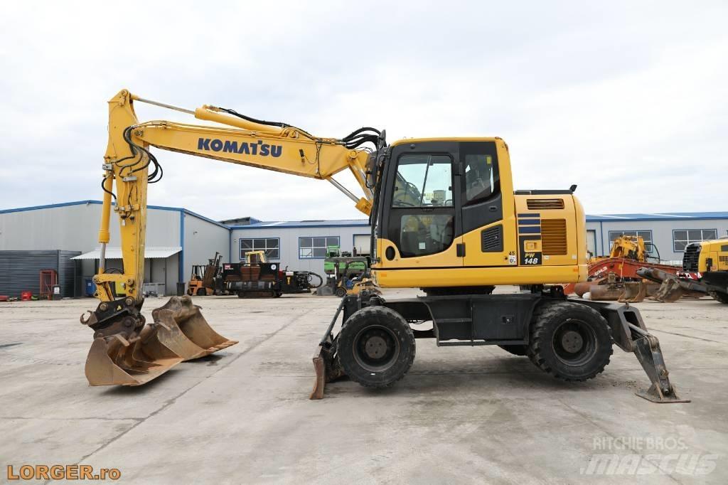 Komatsu PW 148-10 Колесни екскаватори