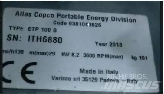 Atlas Copco ETP 100B Водни помпи
