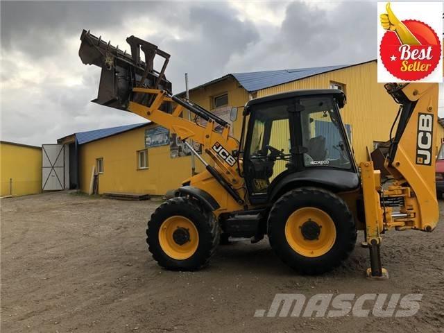 JCB 4 CX Товарач със заден ексватор