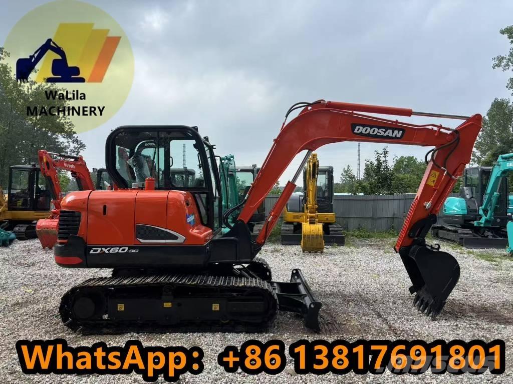 Doosan DX 60 Мини екскаватори < 7 т