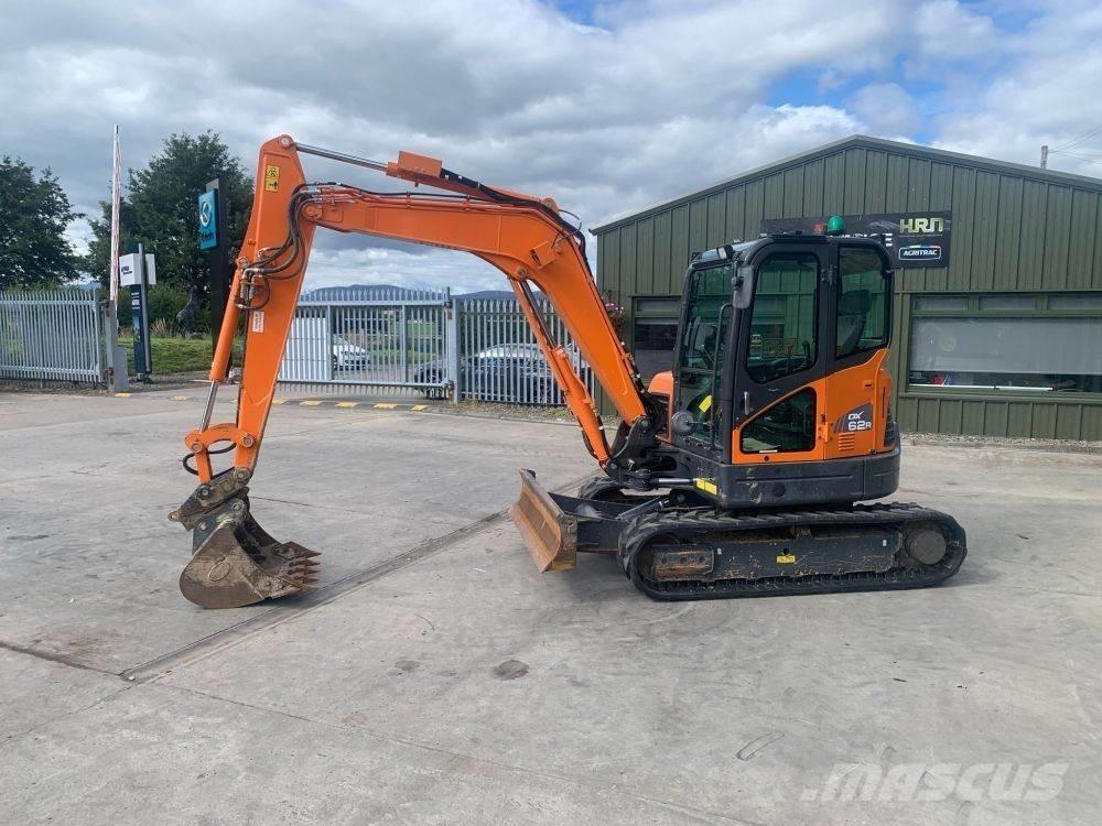 Doosan DX 62 R-3 Мини екскаватори < 7 т