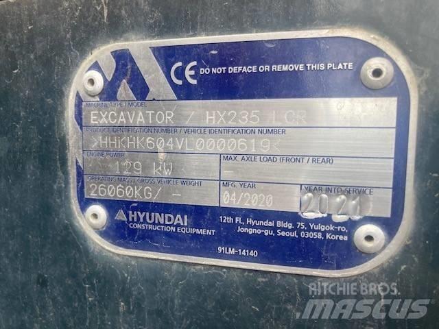Hyundai HX 235 LCRD Верижен екскаватор