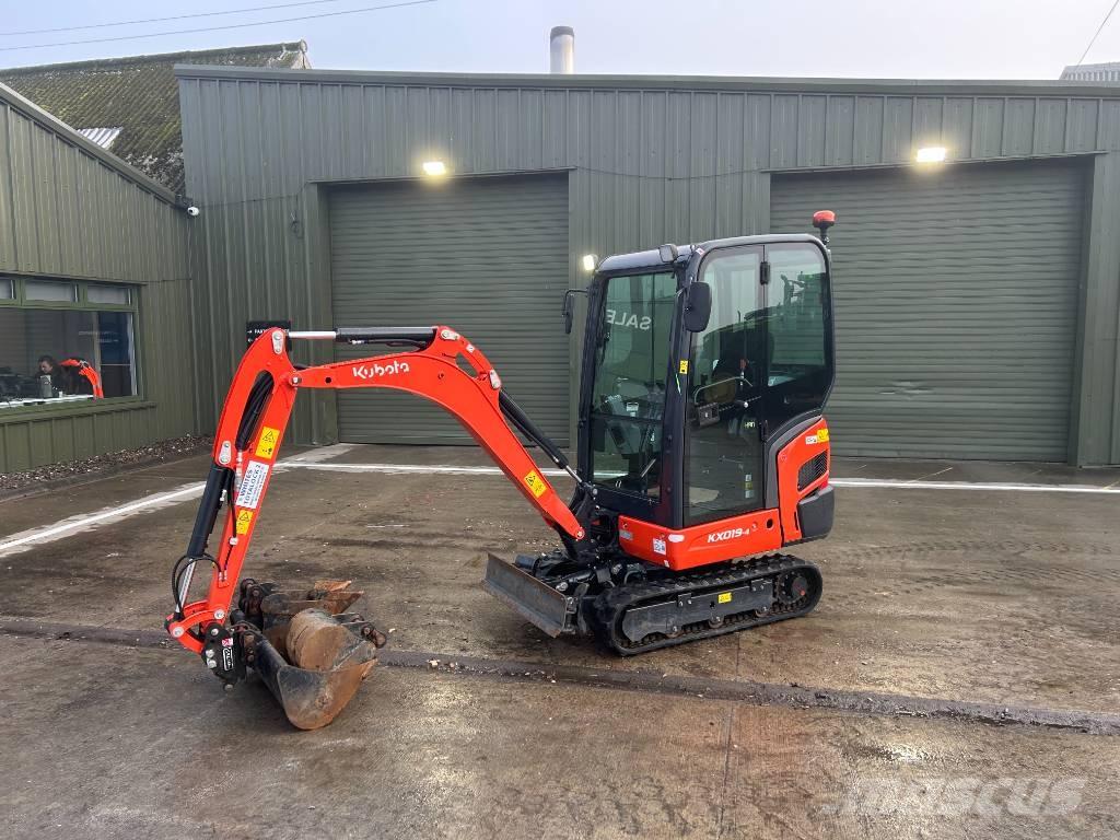 Kubota KX 019-4 Мини екскаватори < 7 т