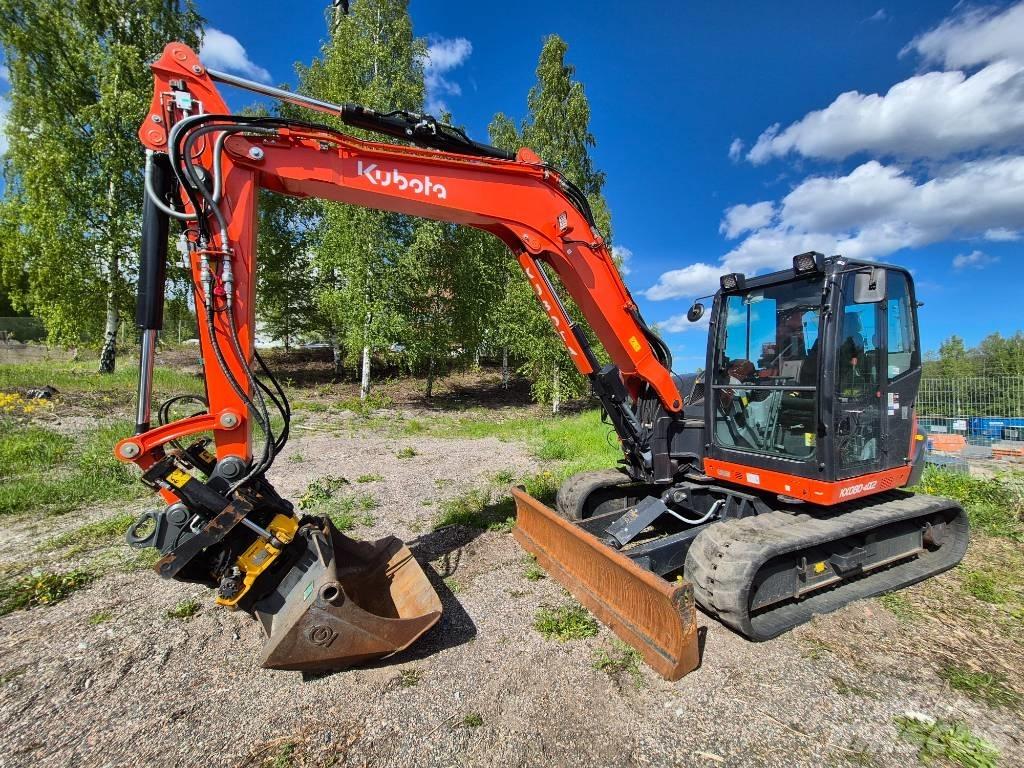 Kubota KX 080-4 Средни екскаватори 7т - 12т