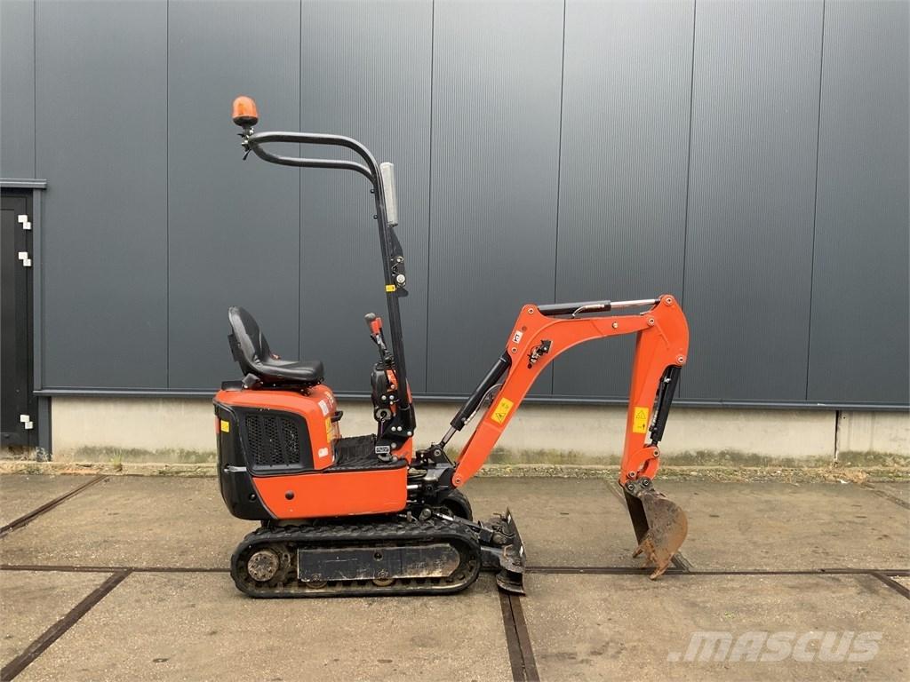 Kubota K 008-5 Мини екскаватори < 7 т