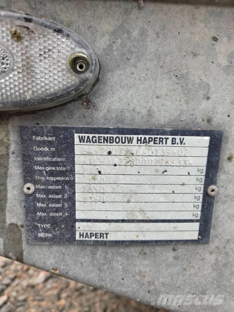 Hapert TA Леки ремаркета
