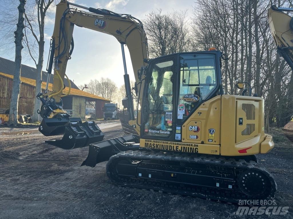 CAT 308 Средни екскаватори 7т - 12т