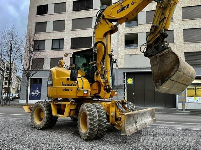 Komatsu PW 98 MR Колесни екскаватори