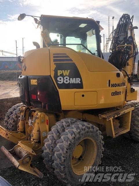 Komatsu PW 98 MR Колесни екскаватори