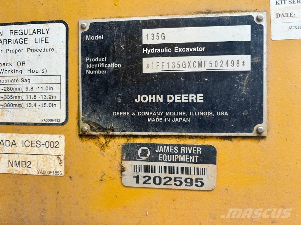DEERE 135G Верижен екскаватор