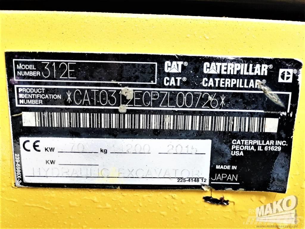 CAT 312 E Верижен екскаватор