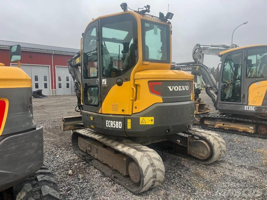 Volvo ECR 58 D Мини екскаватори < 7 т