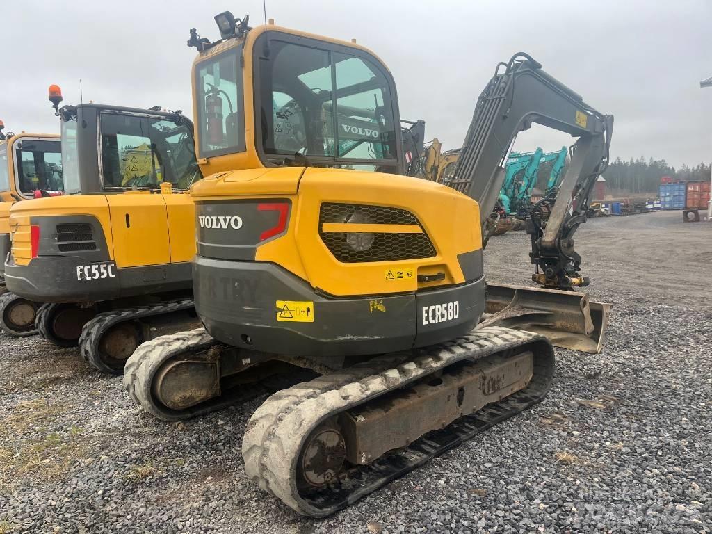 Volvo ECR 58 D Мини екскаватори < 7 т