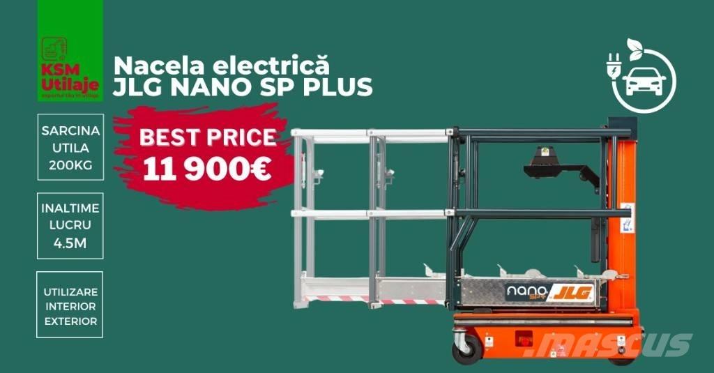 JLG JLG NANO SP PLUS Компактни самоходни стрелови подемници

