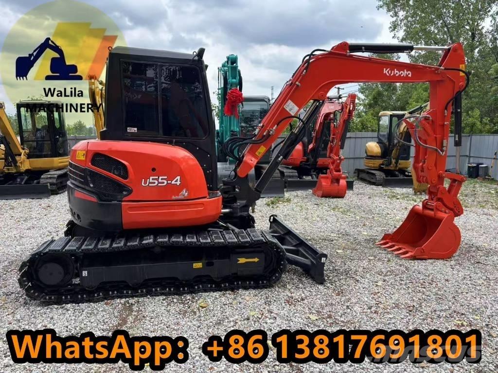 Kubota U 55-4 Мини екскаватори < 7 т
