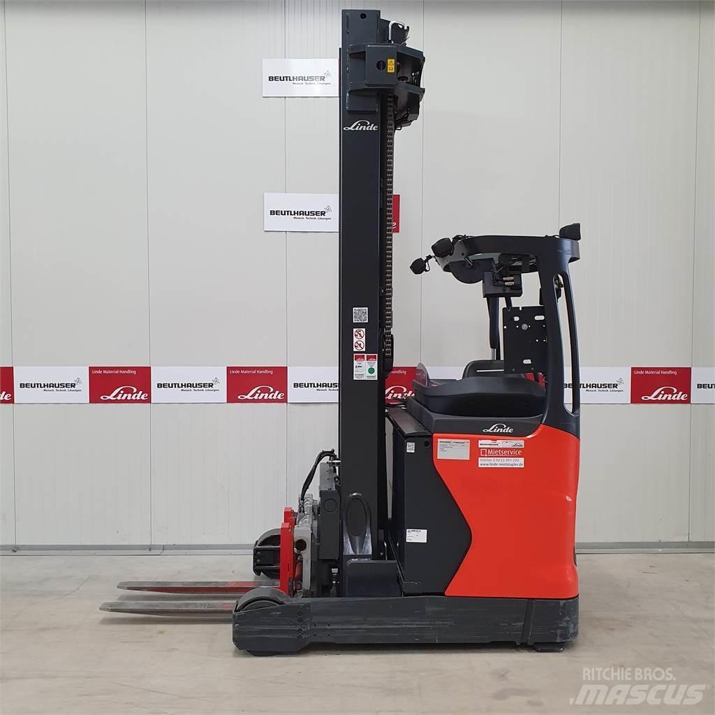 Linde R16HD Ретрак/ Високоповдигач с изместване на вилката напред