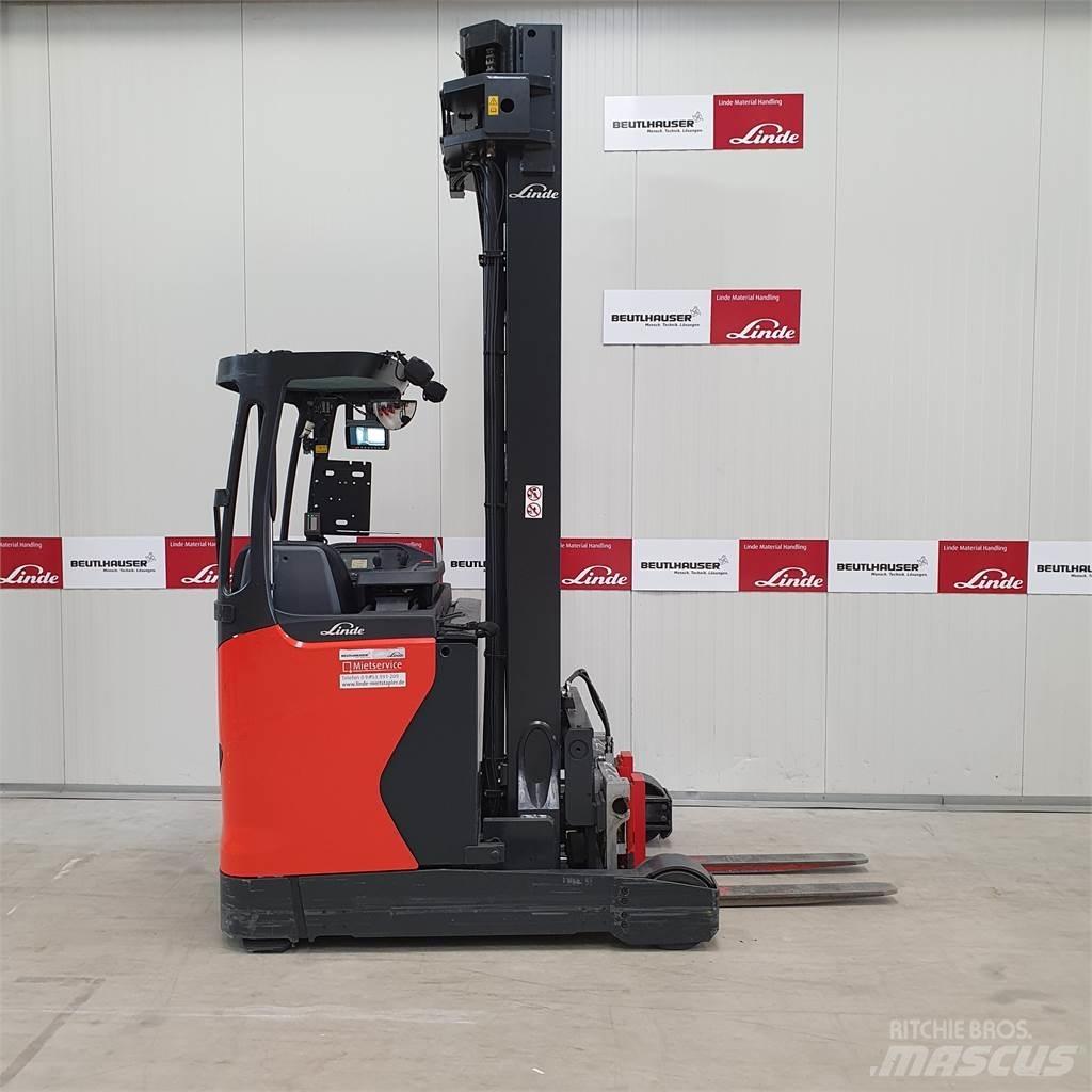 Linde R16HD Ретрак/ Високоповдигач с изместване на вилката напред