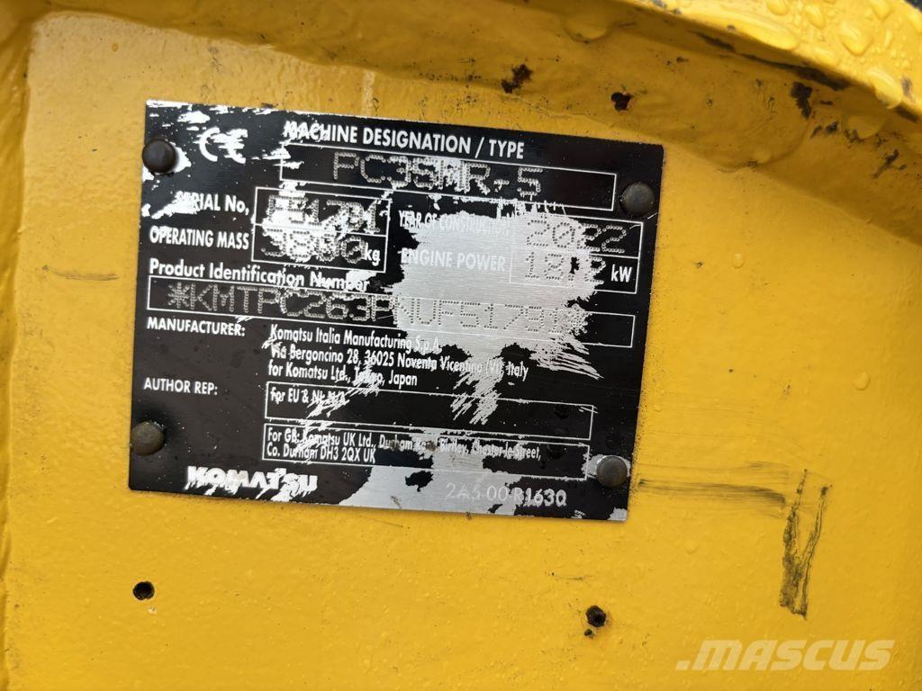 Komatsu PC35 Мини екскаватори < 7 т