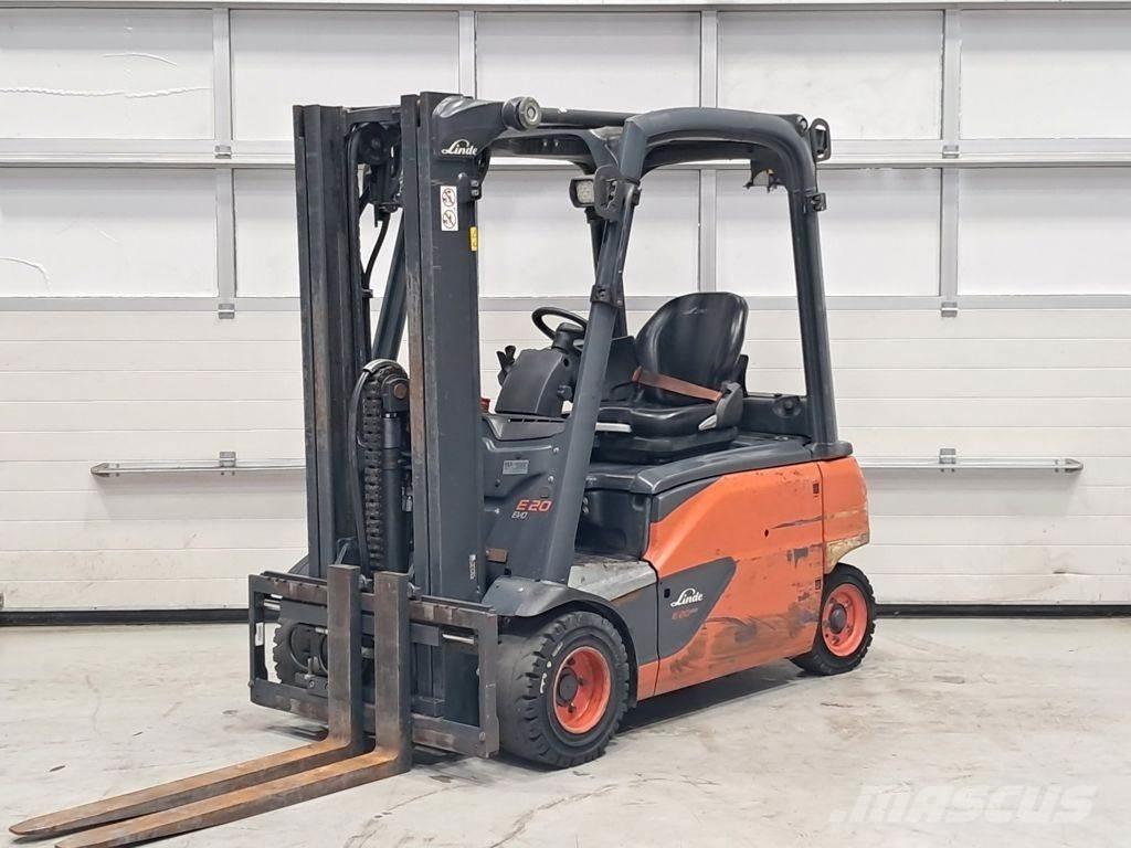 Linde E20PL-02 Електрически вилични кари-повдигачи