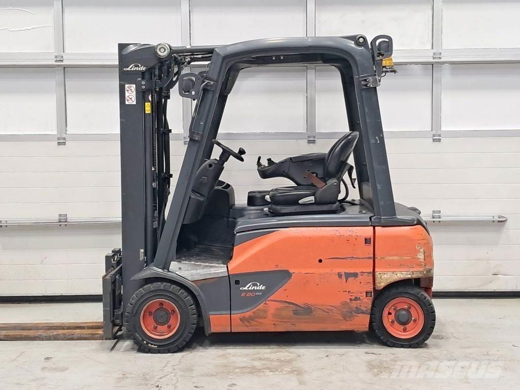 Linde E20PL-02 Електрически вилични кари-повдигачи