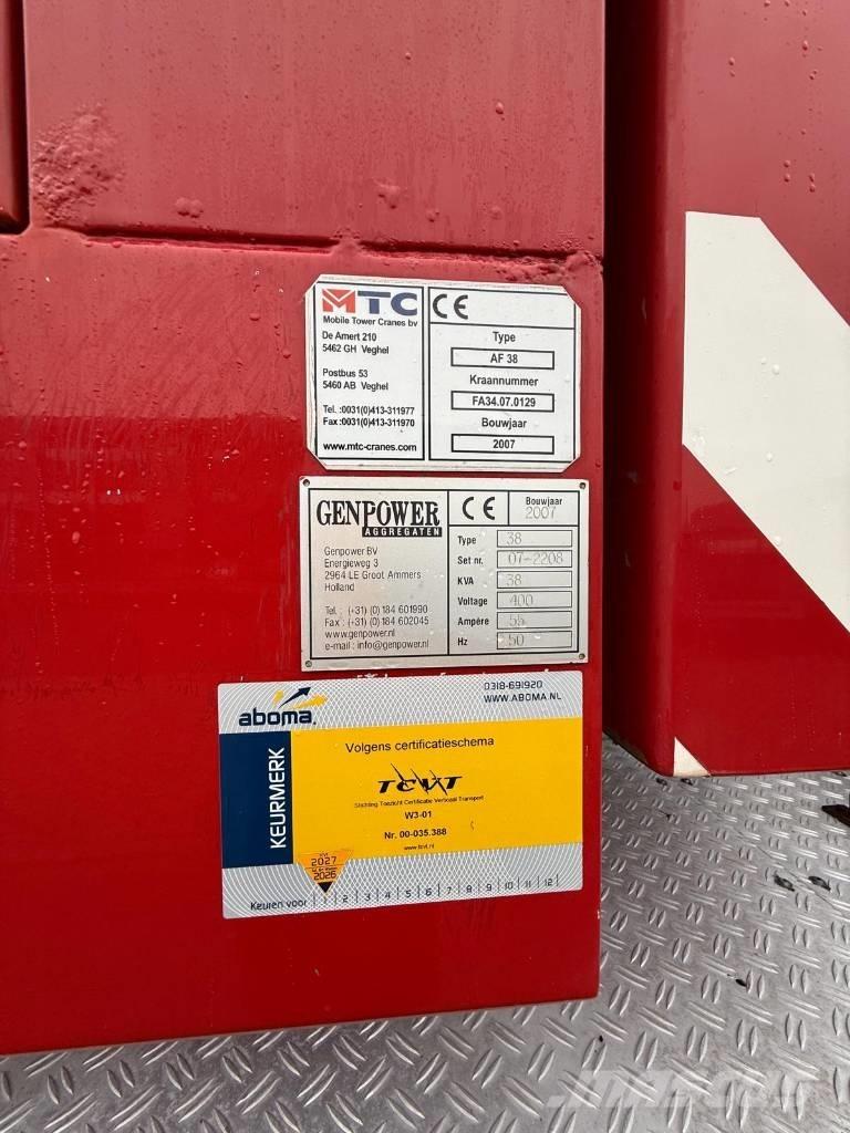 Faun AF 38 Мачтови кранове