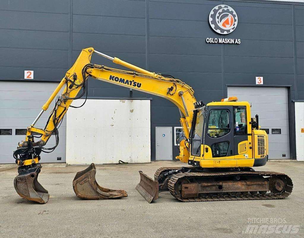 Komatsu PC 138 Средни екскаватори 7т - 12т