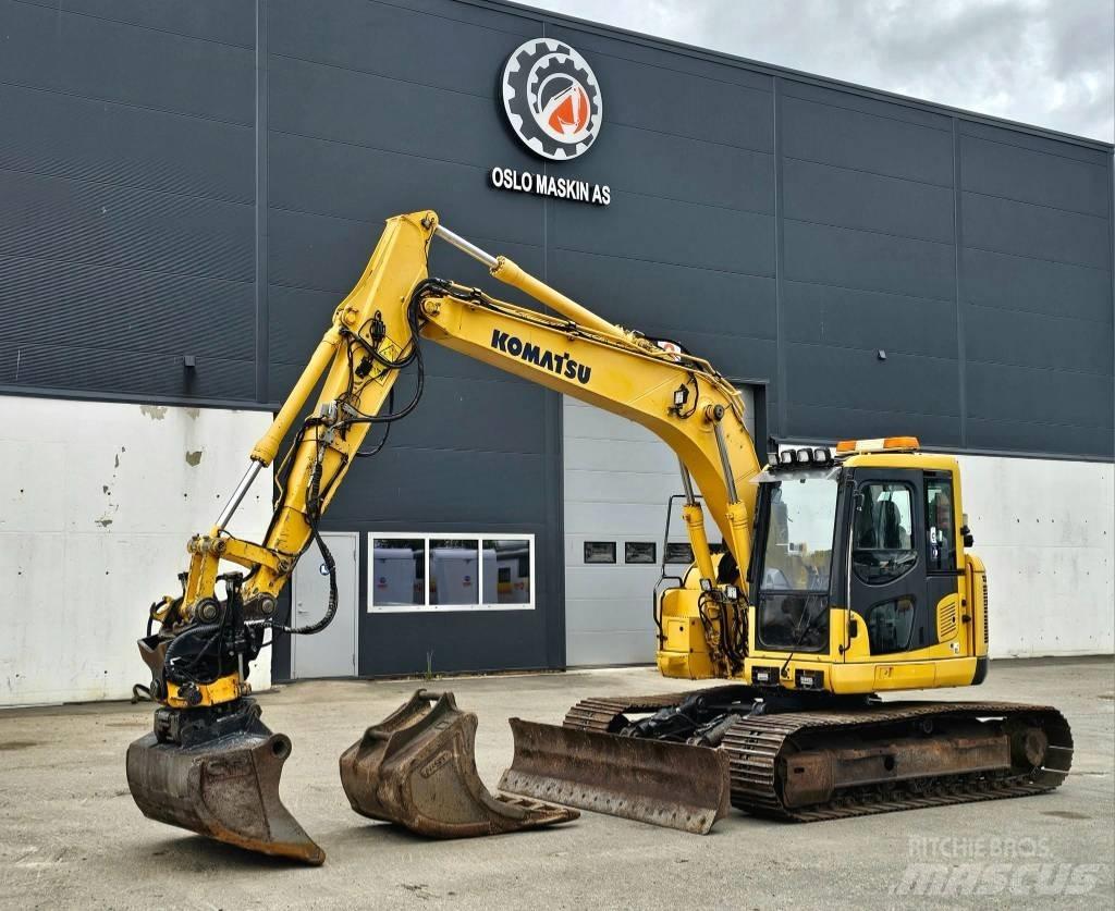 Komatsu PC 138 Средни екскаватори 7т - 12т