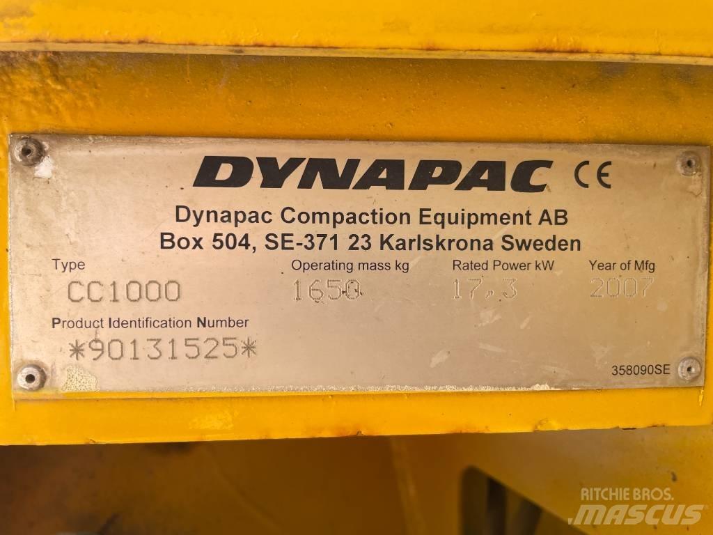 Dynapac CC 1000 Двойни барабанни ролки
