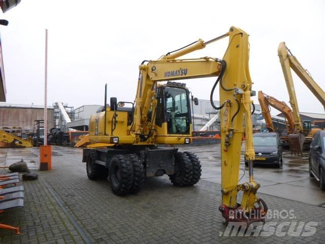 Komatsu PW 140-7 Колесни екскаватори