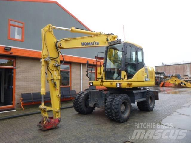 Komatsu PW 140-7 Колесни екскаватори
