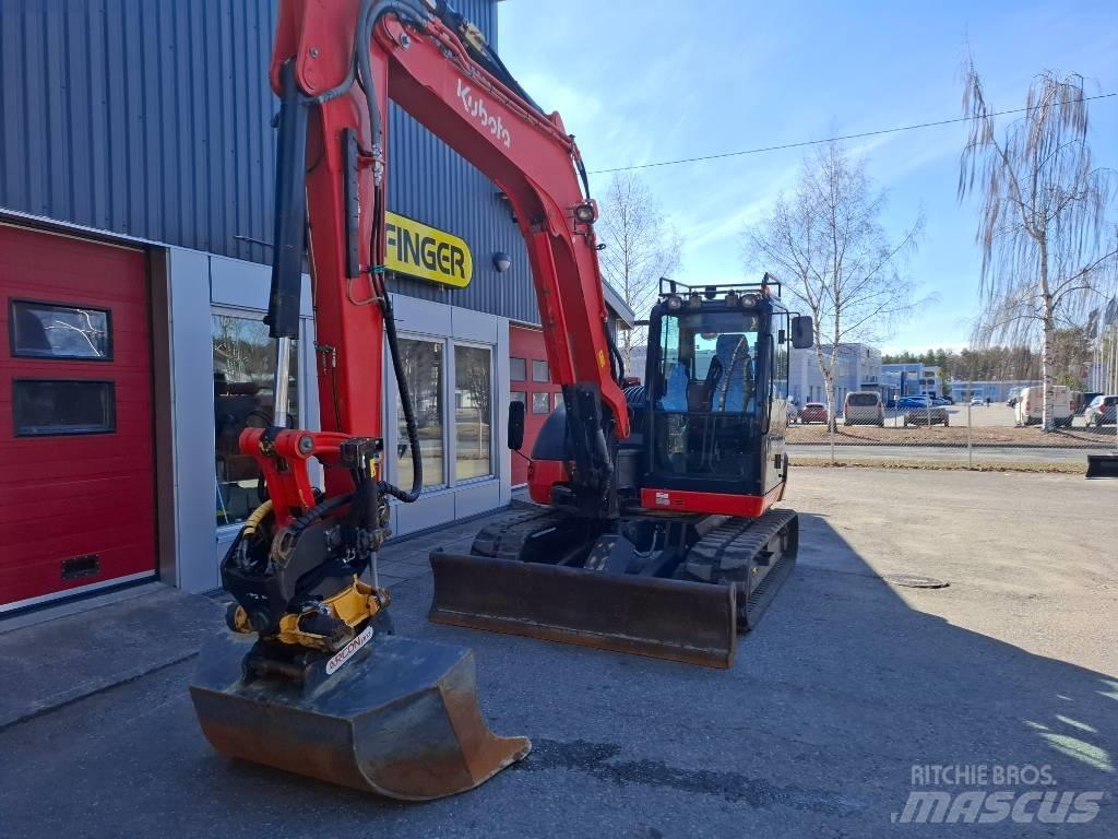 Kubota KX 080-4 Средни екскаватори 7т - 12т