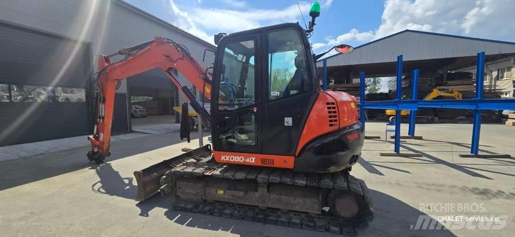 Kubota KX 80-4 Средни екскаватори 7т - 12т