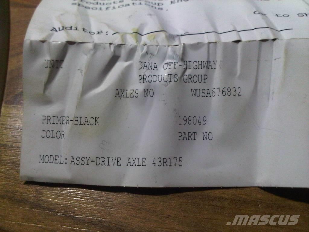  Dana Spicer 43R175 Оси
