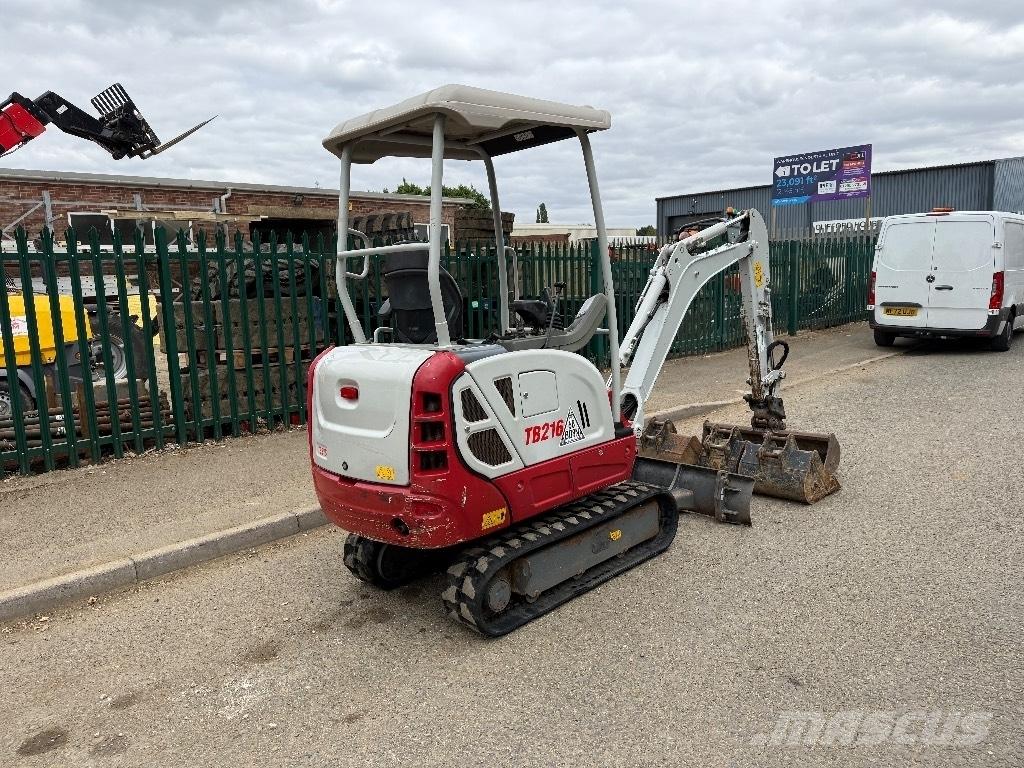 Takeuchi TB 216 Мини екскаватори < 7 т