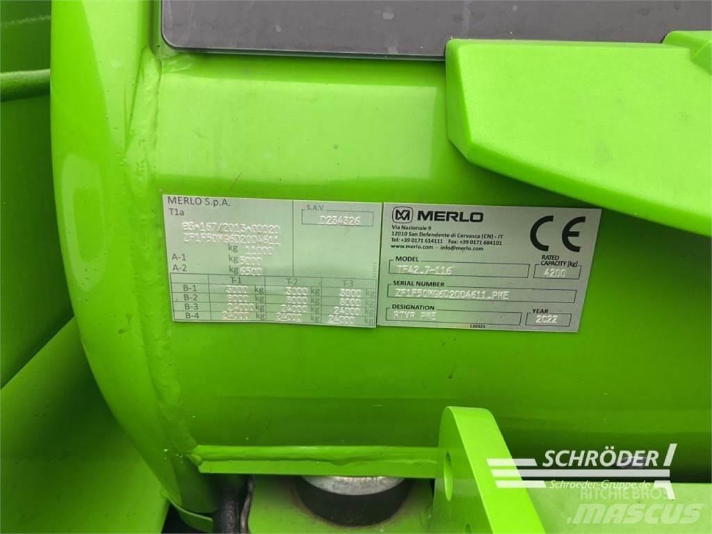 Merlo TF 42.7 - 116 Телескопични товарачи за селското стопанство