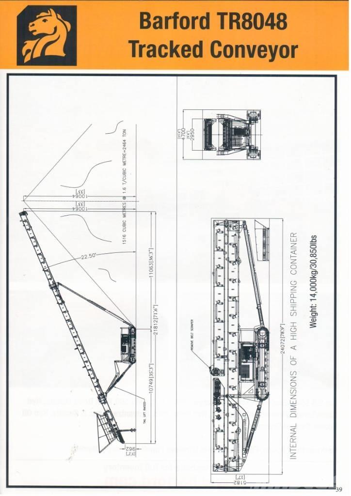 Barford TR8048 Пресяващи и Сортиращи