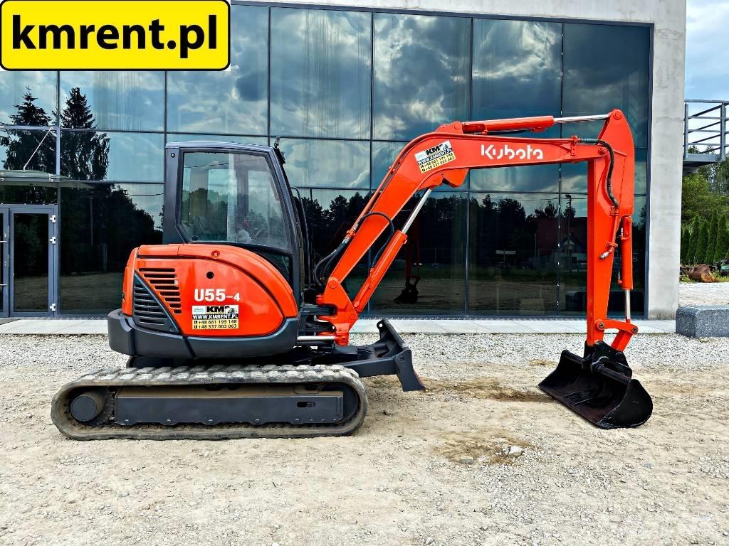 Kubota U 55-4 Мини екскаватори < 7 т