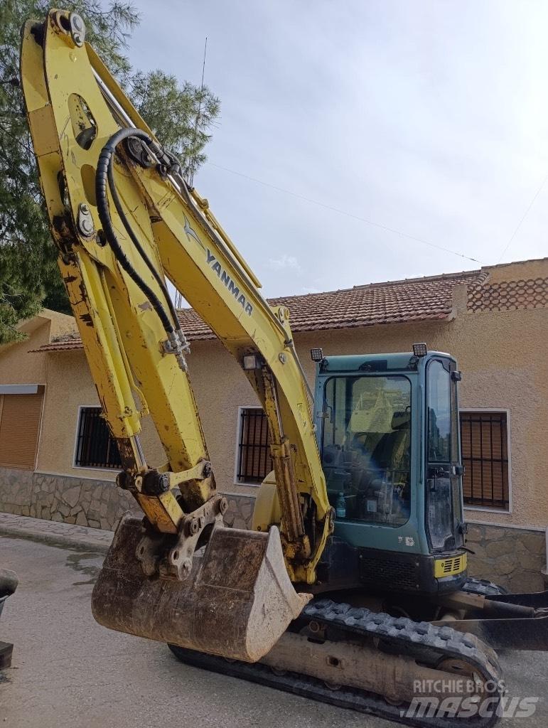 Yanmar Vio 57 U Мини екскаватори < 7 т