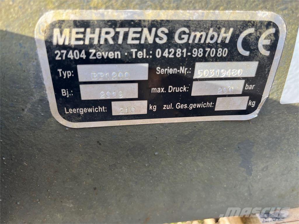 Weidemann BP 1200 Други машини за животновъдство и аксесоари