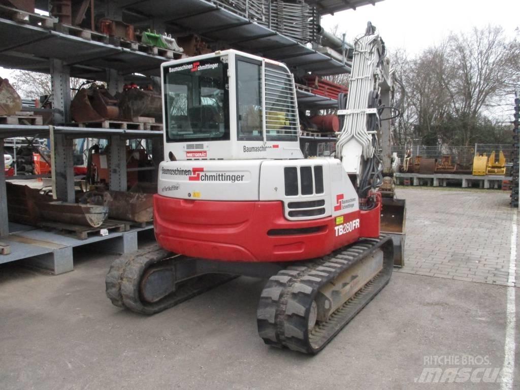 Takeuchi TB 280 FR Средни екскаватори 7т - 12т