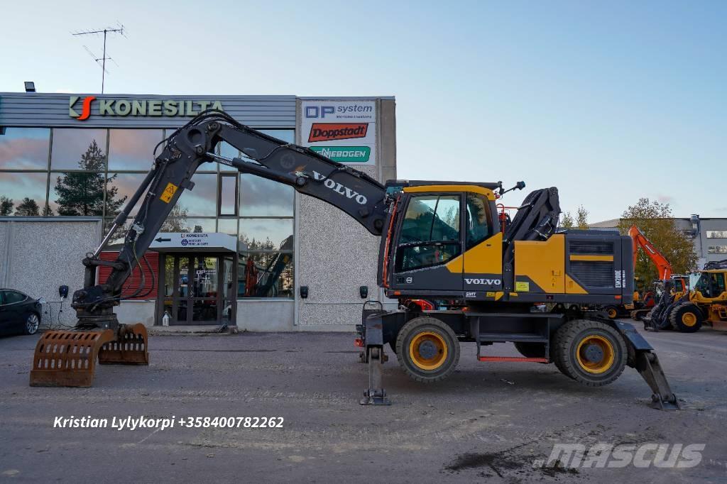 Volvo EW 200 E MH Оператори на отпадъци/индустрия
