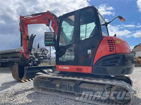 Kubota KX080-4 Верижен екскаватор