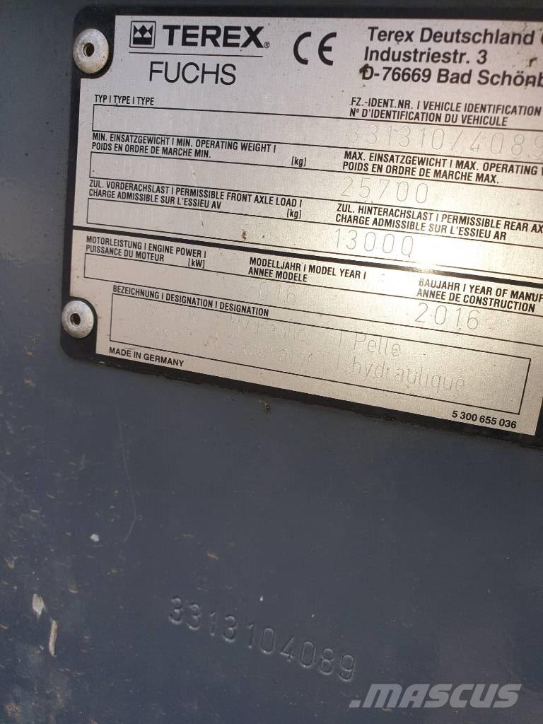 Fuchs MHL 331 Оператори на отпадъци/индустрия
