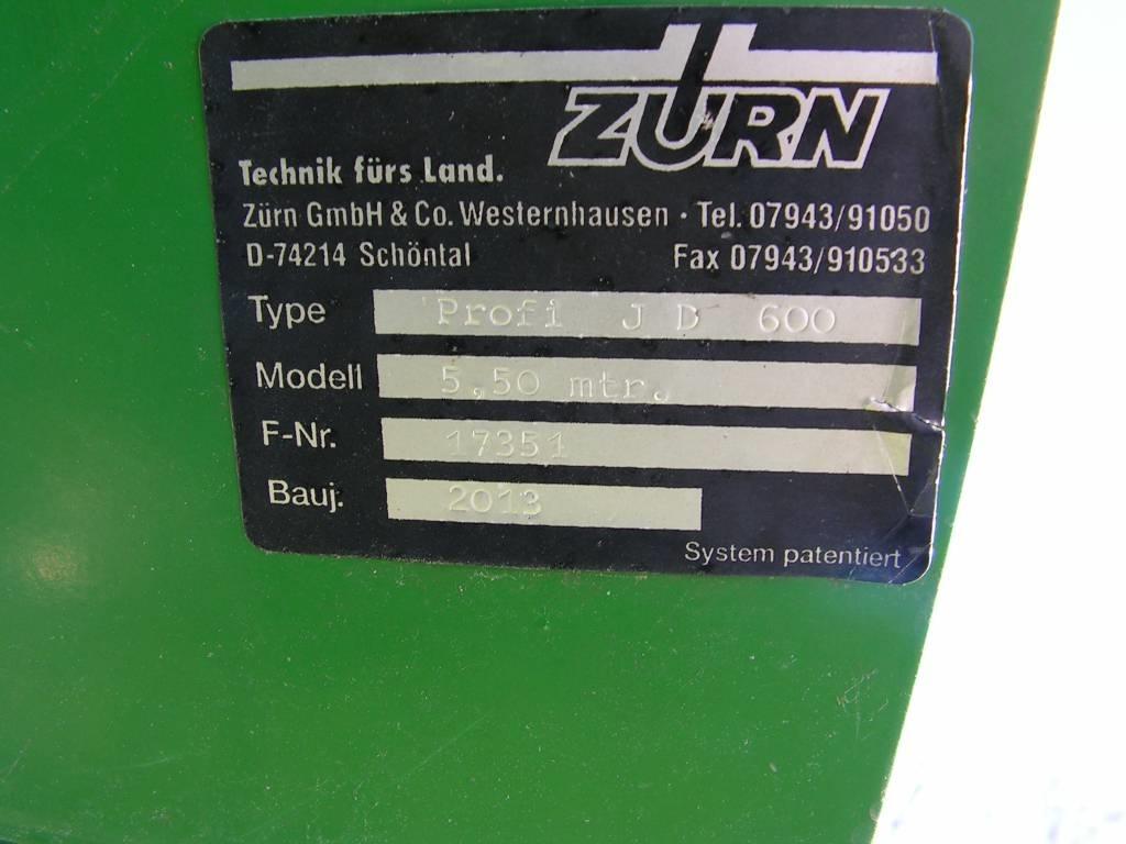 Zürn Profi 600 Глави за комбайн